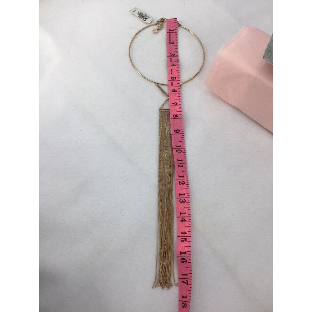 Iandry Fashion Matchstick Collar Necklace Gold Tone - Picture 7 of 10